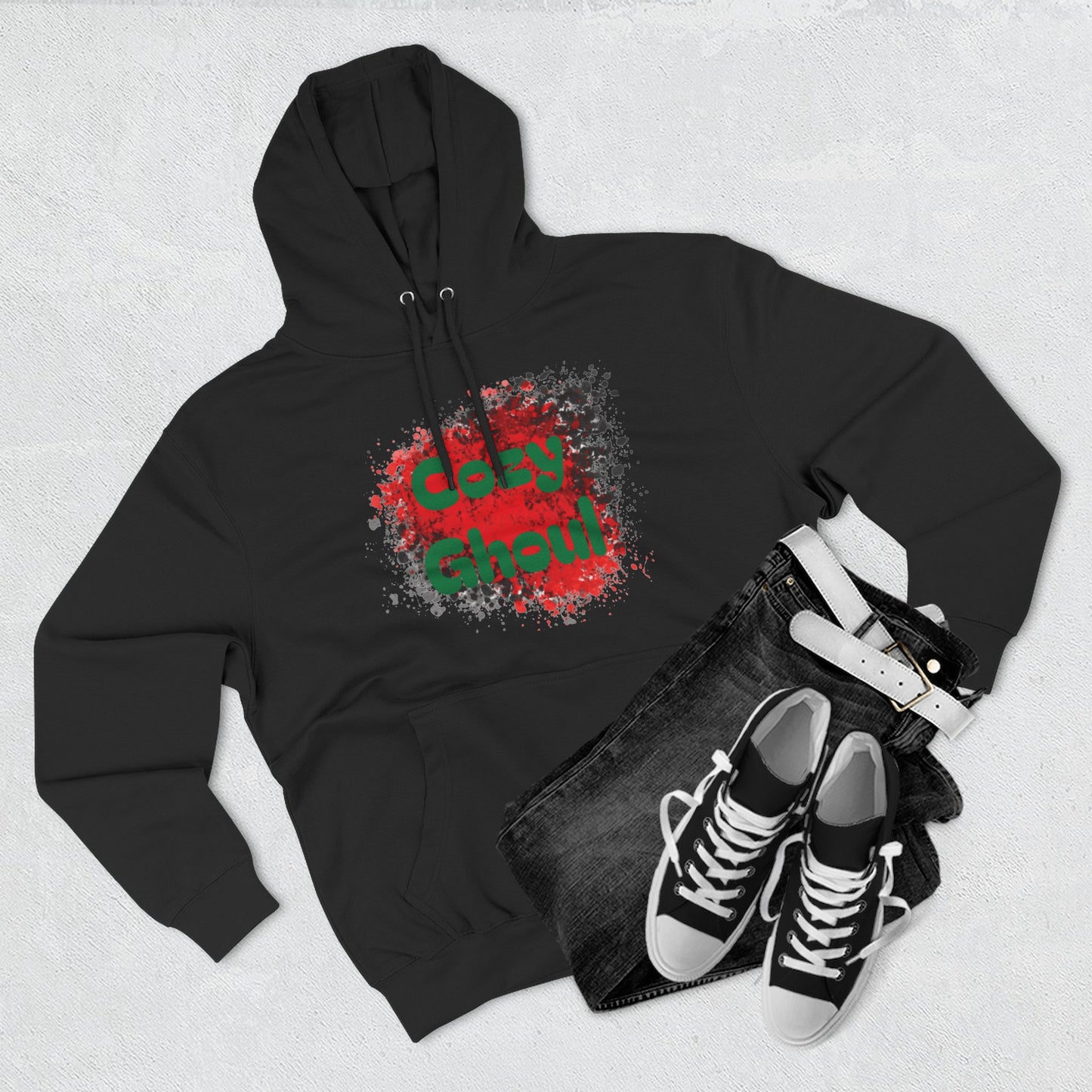 Cozy Ghoul Fleece Hoodie