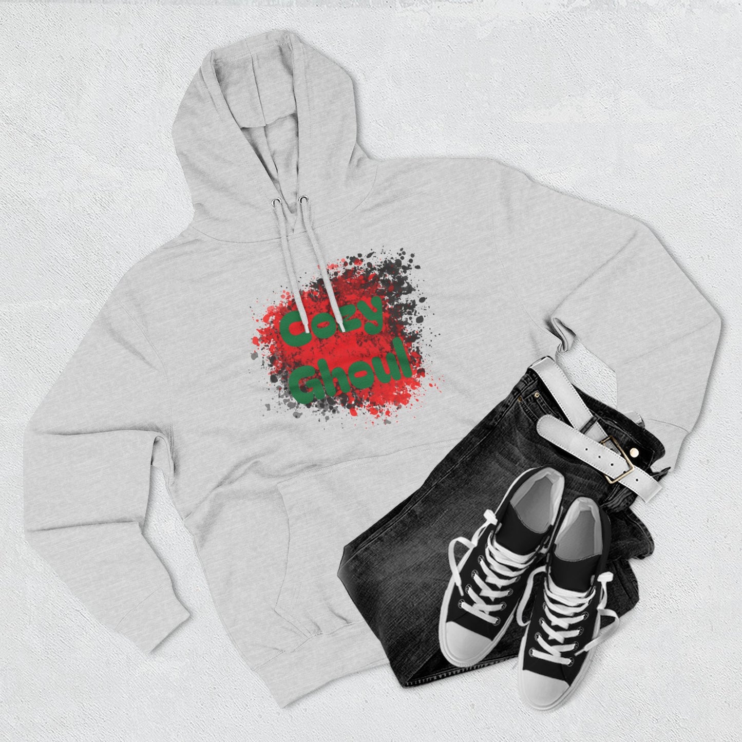 Cozy Ghoul Fleece Hoodie
