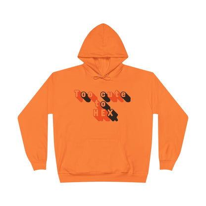 Too Cute to Hex Hoodie Eco-Friendly Pullover