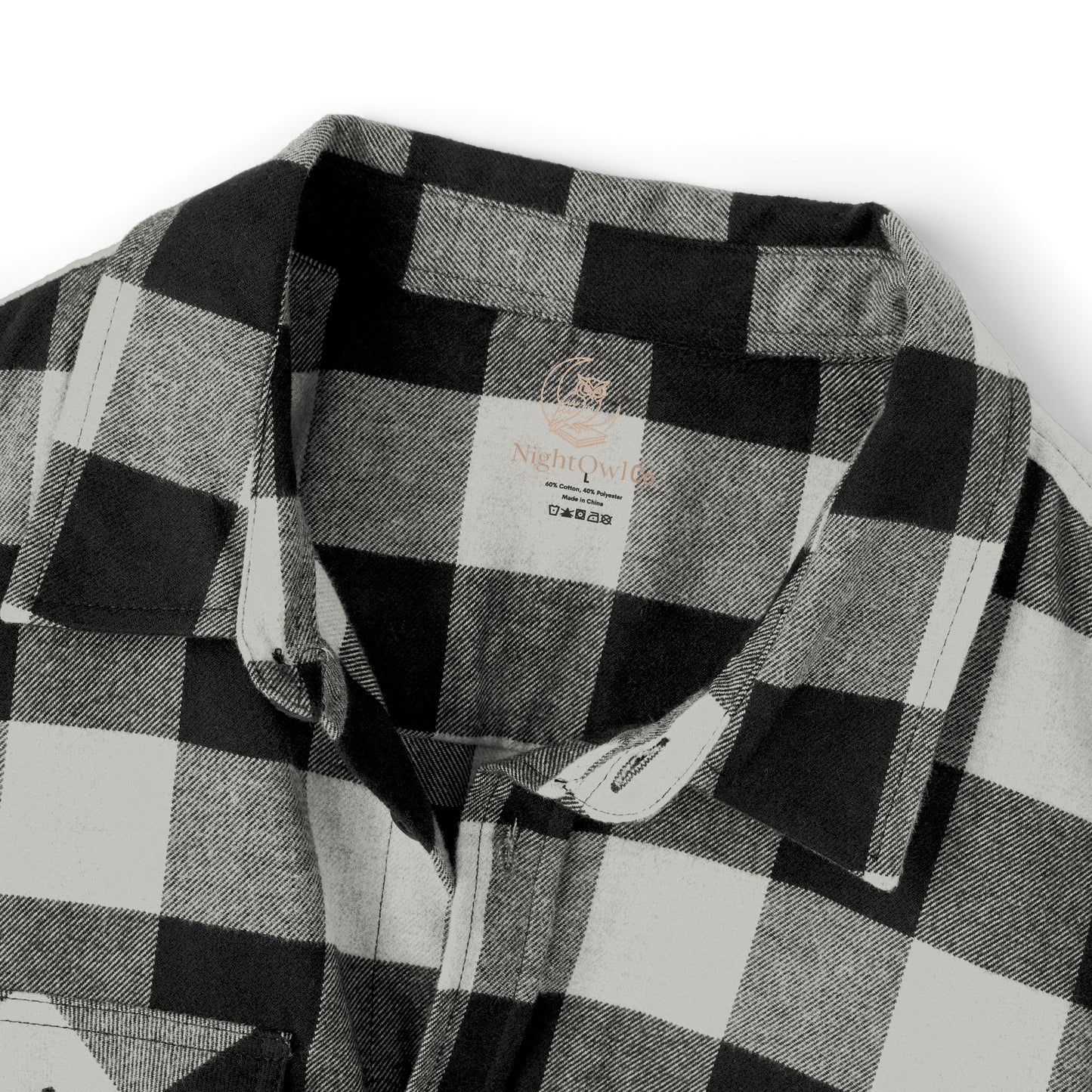 Cozy Flannel Shirt for Autumn Vibes, Flannels Fog and Full Moons