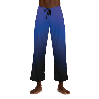 Men's Purple & Blue Gradient Pajama Pants