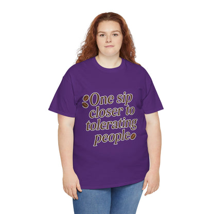 Coffee Lover's Heavy Cotton Tee