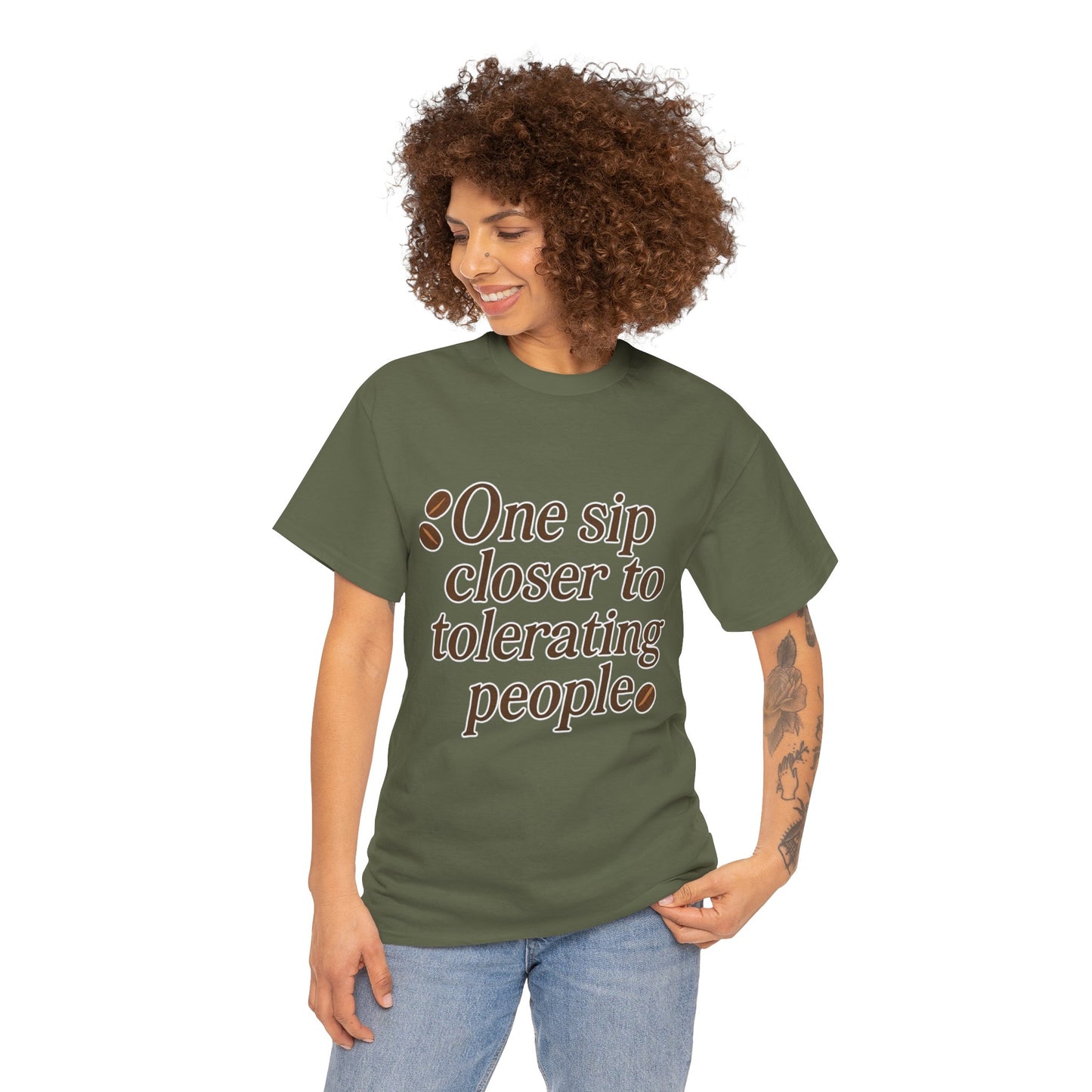 Coffee Lover's Heavy Cotton Tee