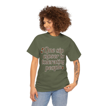 Coffee Lover's Heavy Cotton Tee