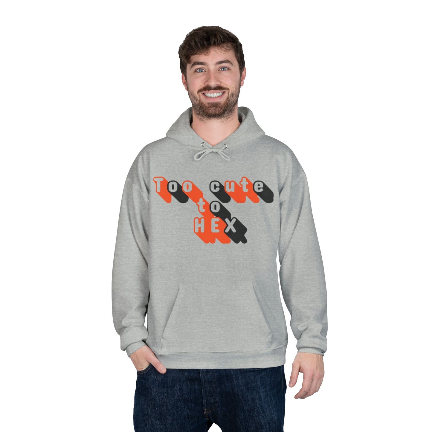 Too Cute to Hex Hoodie Eco-Friendly Pullover