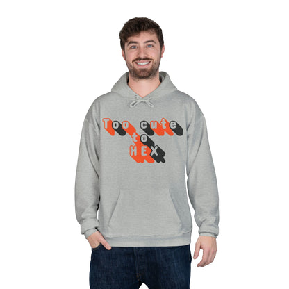 Too Cute to Hex Hoodie Eco-Friendly Pullover