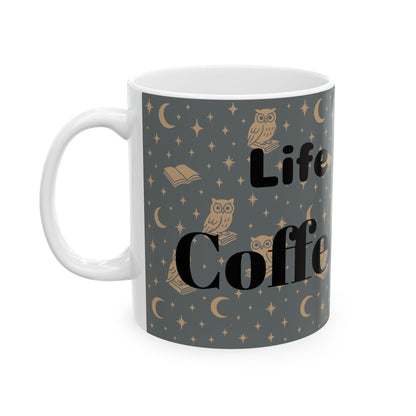 Coffee Mug - Life Happens Coffee Helps