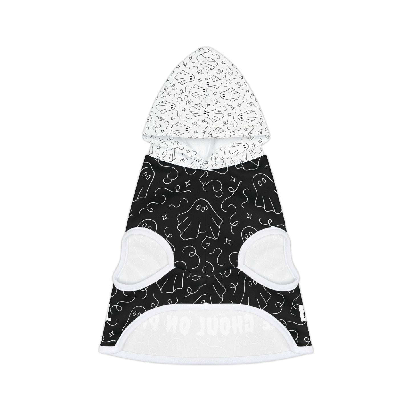 Spooky Pet Hoodie for Halloween, Little Ghoul on Patrol