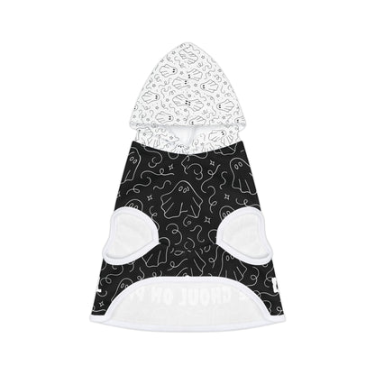 Spooky Pet Hoodie for Halloween, Little Ghoul on Patrol