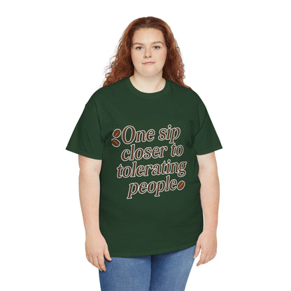 Coffee Lover's Heavy Cotton Tee