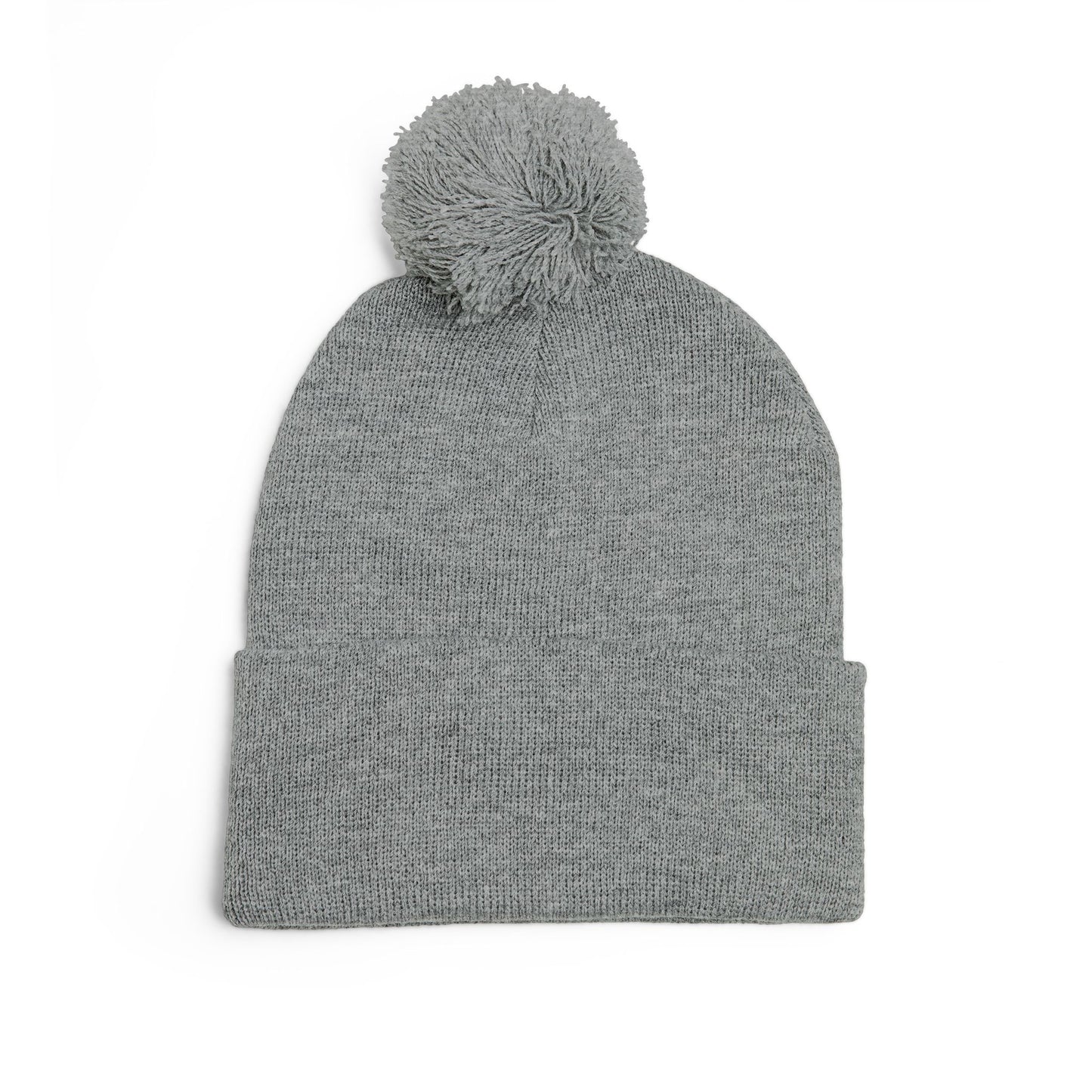 Resting Witch Face Activated Pom-Pom Knit Cap