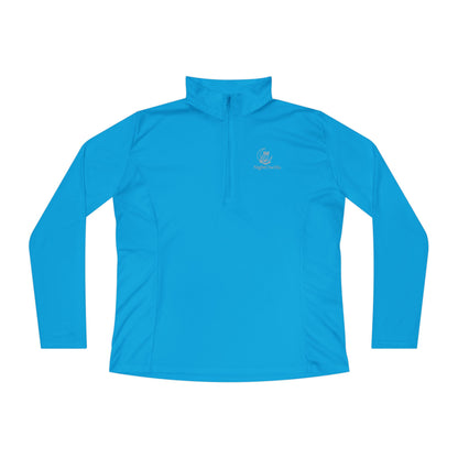 Chic Ladies Quarter-Zip Pullover - Cozy Layering Piece for Outdoor Adventures, Casual Wear, Gifts, Sports Enthusiasts, and Fall Fashion