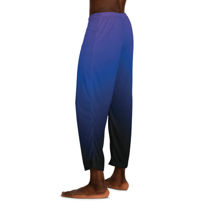 Men's Purple & Blue Gradient Pajama Pants