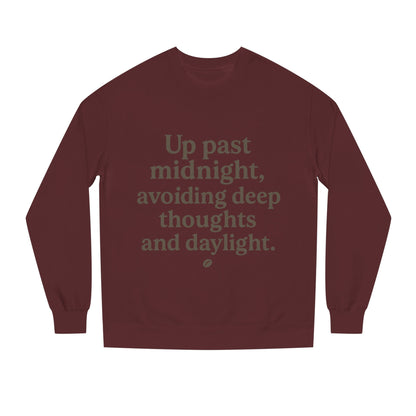 Midnight Thoughts Crew Neck Sweatshirt