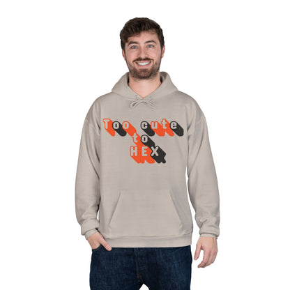 Too Cute to Hex Hoodie Eco-Friendly Pullover