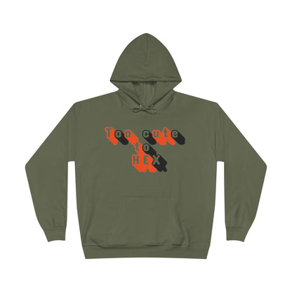 Too Cute to Hex Hoodie Eco-Friendly Pullover