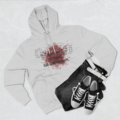 Casual Fleece Hoodie for Fun-Loving Werewolf Enthusiasts