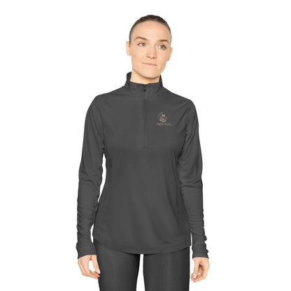 Chic Ladies Quarter-Zip Pullover - Cozy Layering Piece for Outdoor Adventures, Casual Wear, Gifts, Sports Enthusiasts, and Fall Fashion