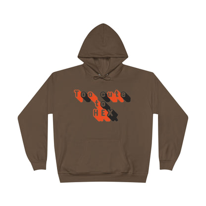 Too Cute to Hex Hoodie Eco-Friendly Pullover