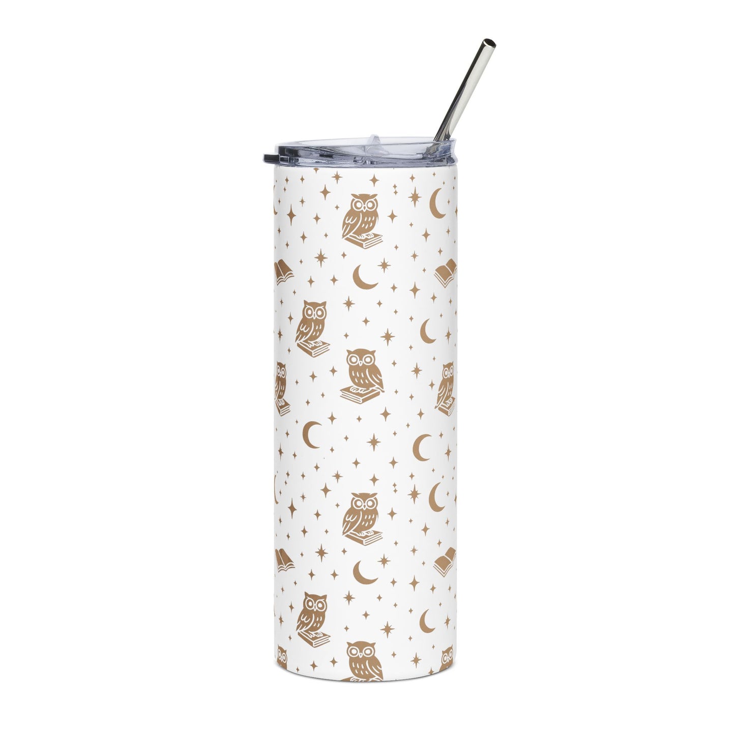 Stars and Moons Owl Tumbler, 20oz