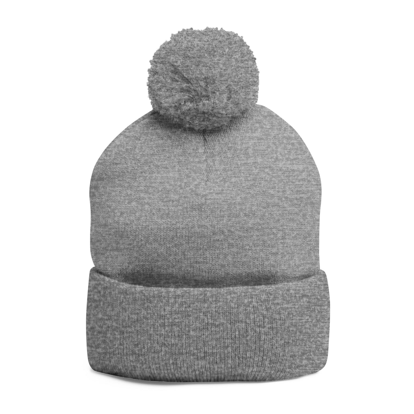 Resting Witch Face Activated Pom-Pom Knit Cap