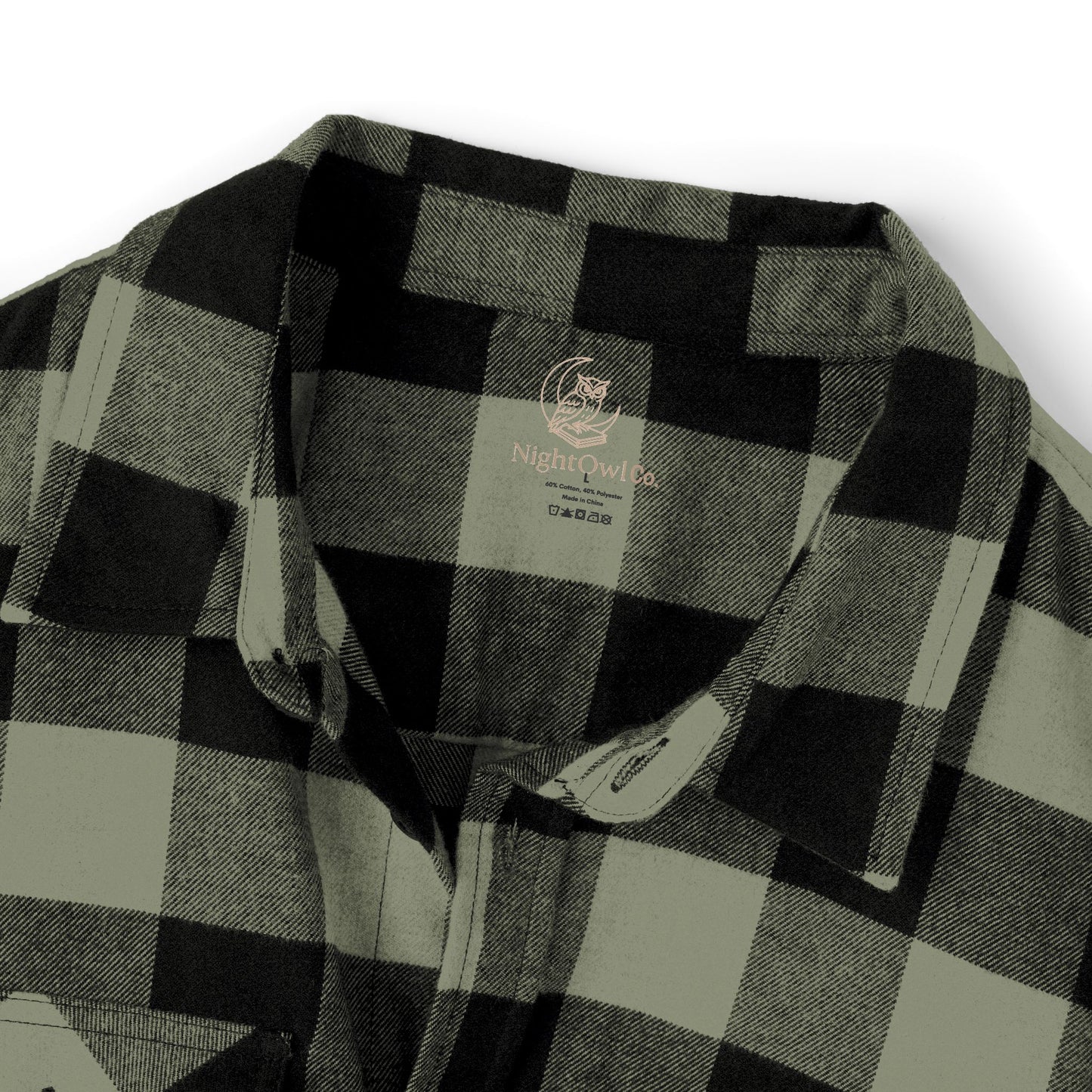 Cozy Flannel Shirt for Autumn Vibes, Flannels Fog and Full Moons