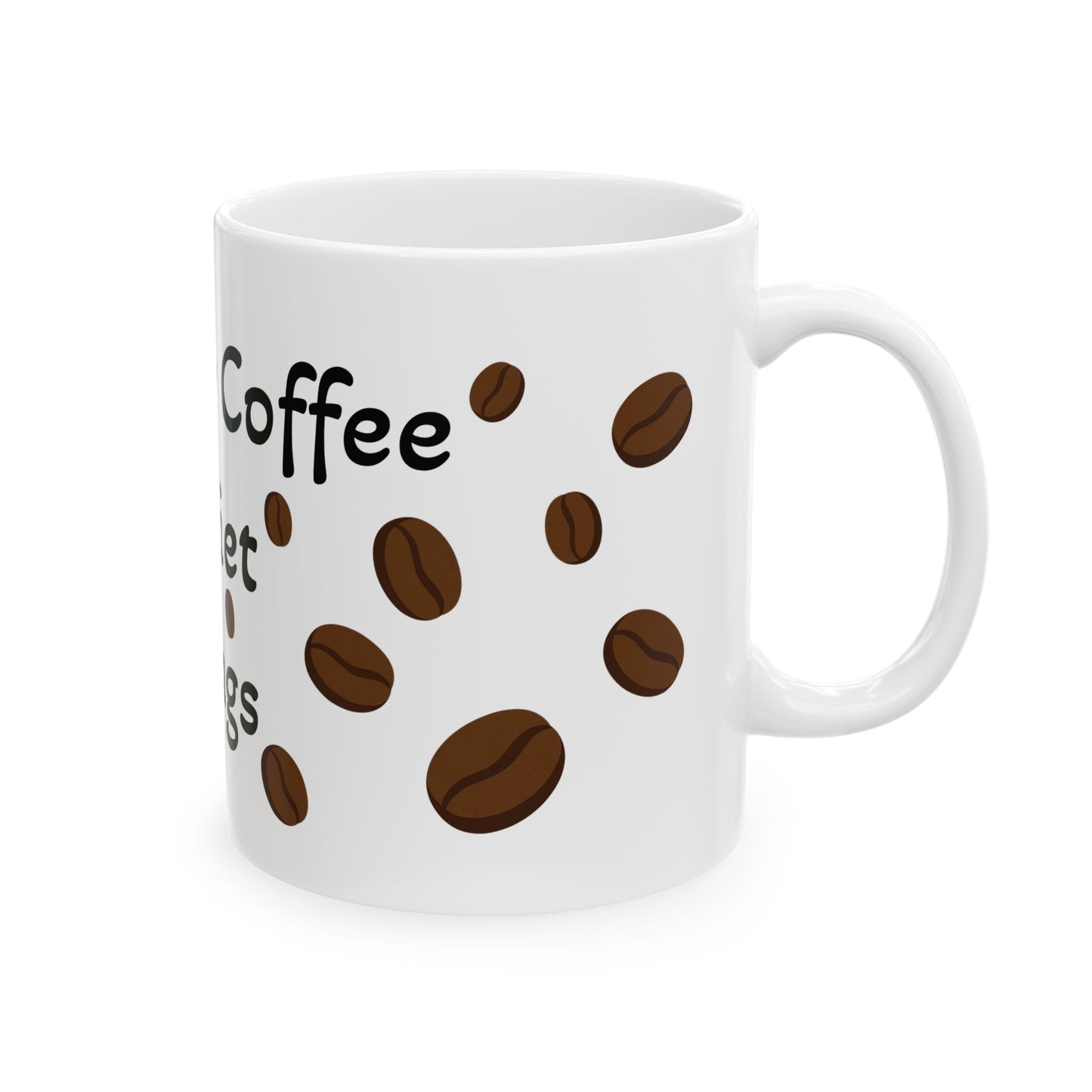 Coffee Mug - Powered by Coffee and Quiet Mornings