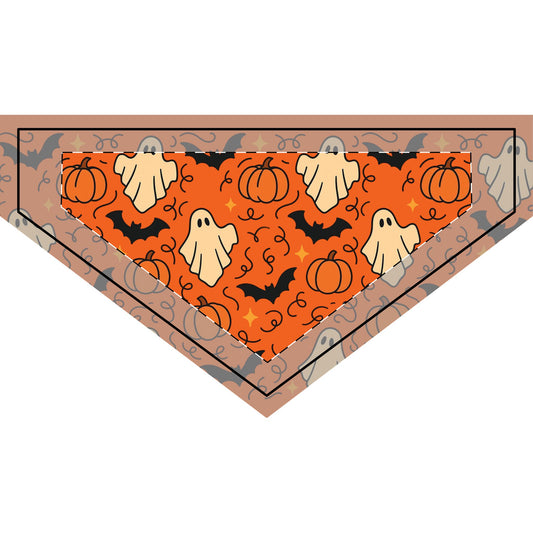 Halloween Clip-on Pet Bandana - Spooky Accessory for Dogs and Cats, Perfect for Fall Festivities, Costume Parties, Pet Photos