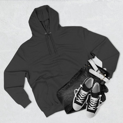 Floral Inspirational Hoodie, Cozy Fleece Pullover