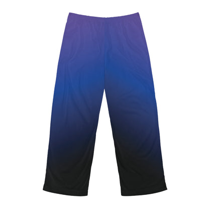 Men's Purple & Blue Gradient Pajama Pants