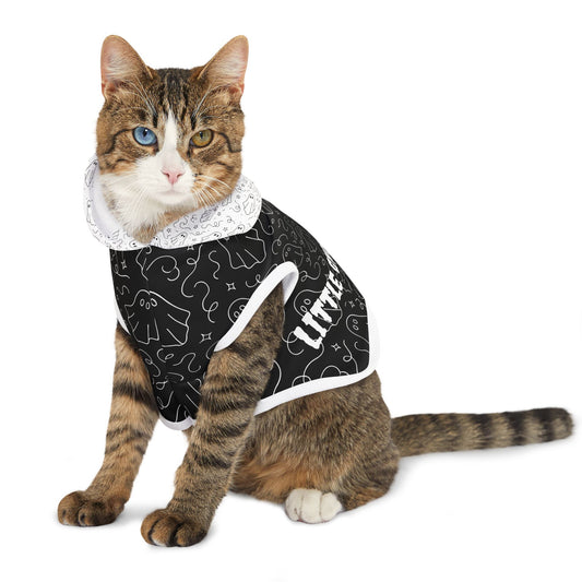 Spooky Pet Hoodie for Halloween, Little Ghoul on Patrol