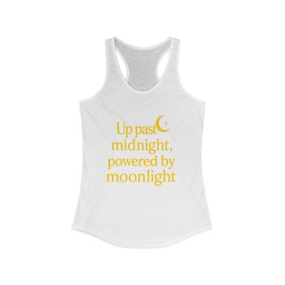 Up Past MidnightRacerback Tank Top