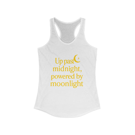 Up Past MidnightRacerback Tank Top