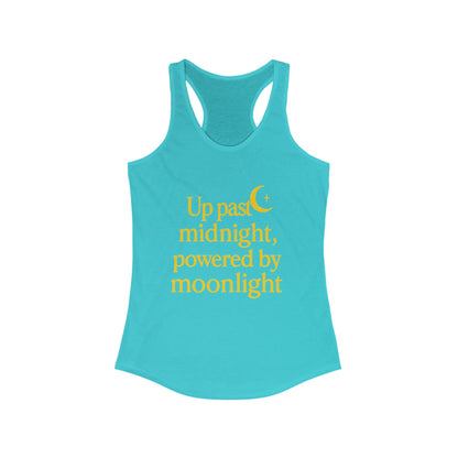 Up Past MidnightRacerback Tank Top