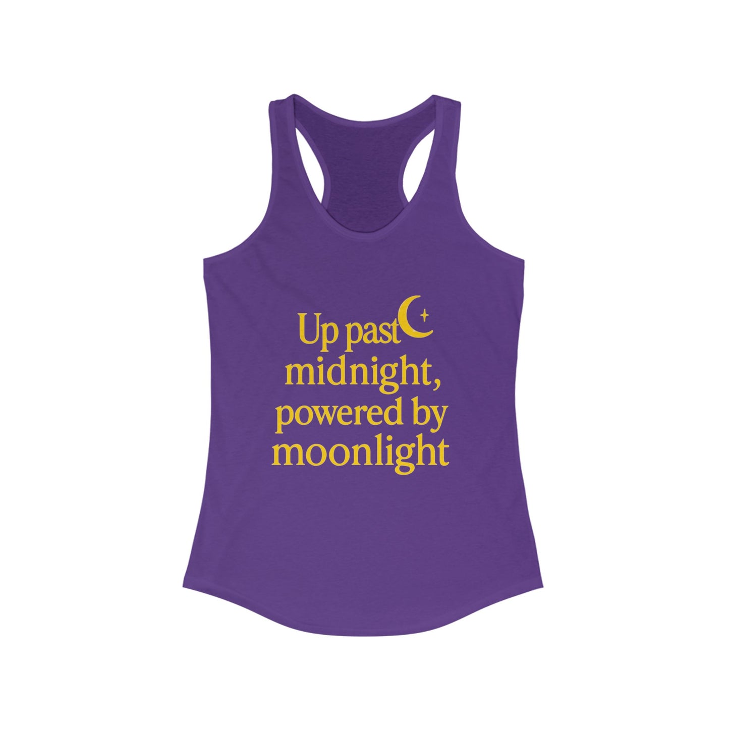 Up Past MidnightRacerback Tank Top