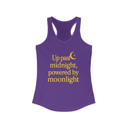 Up Past MidnightRacerback Tank Top