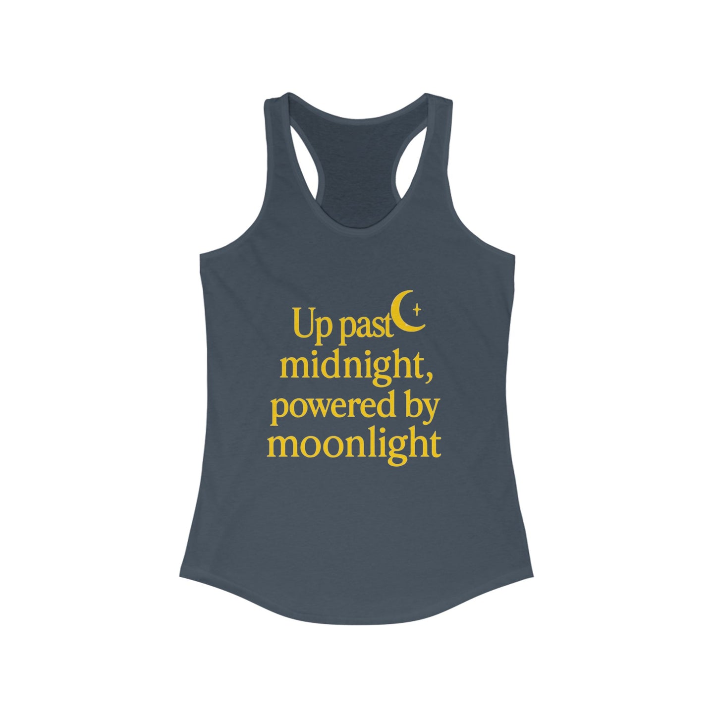 Up Past MidnightRacerback Tank Top