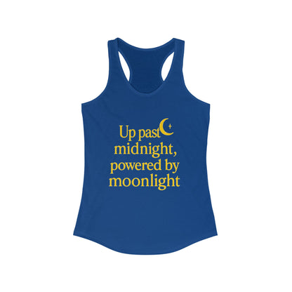 Up Past MidnightRacerback Tank Top