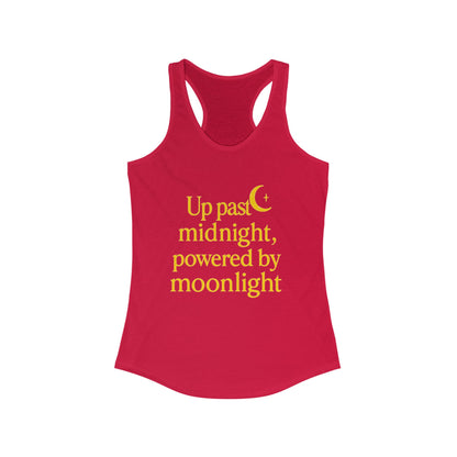 Up Past MidnightRacerback Tank Top