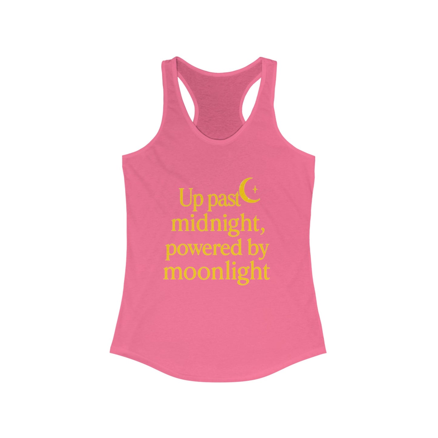 Up Past MidnightRacerback Tank Top