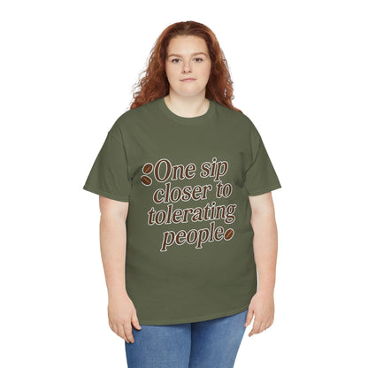 Coffee Lover's Heavy Cotton Tee