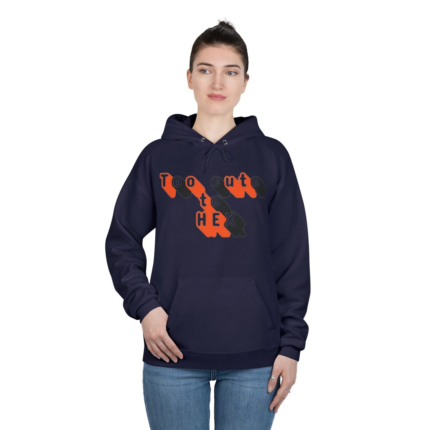 Too Cute to Hex Hoodie Eco-Friendly Pullover