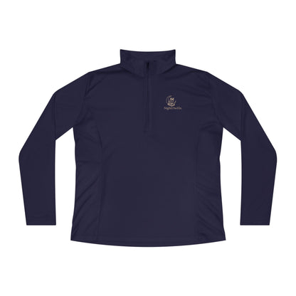 Chic Ladies Quarter-Zip Pullover - Cozy Layering Piece for Outdoor Adventures, Casual Wear, Gifts, Sports Enthusiasts, and Fall Fashion