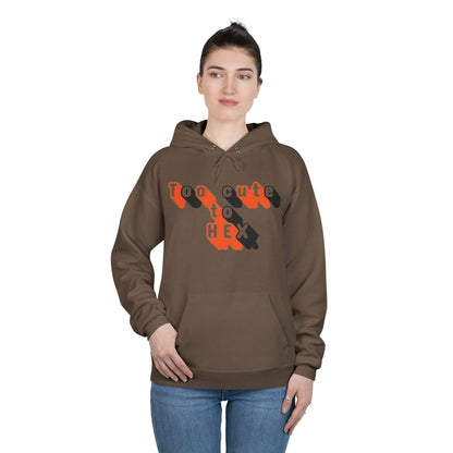 Too Cute to Hex Hoodie Eco-Friendly Pullover