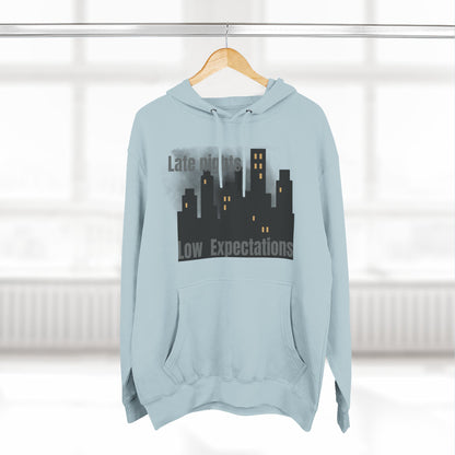 Late Night Vibes Fleece Hoodie