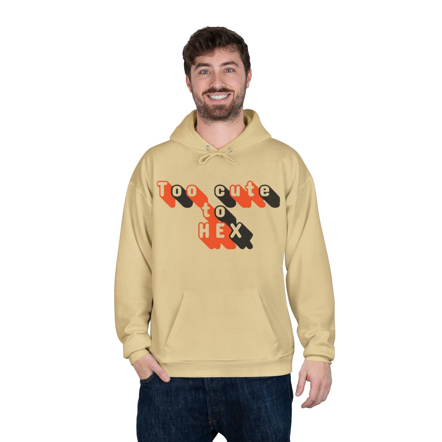 Too Cute to Hex Hoodie Eco-Friendly Pullover