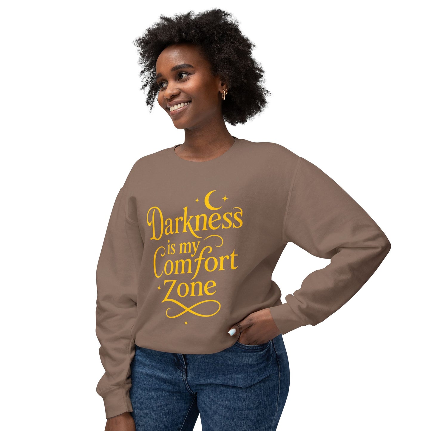 Darkness is my Comfort Zone Crewneck Sweatshirt