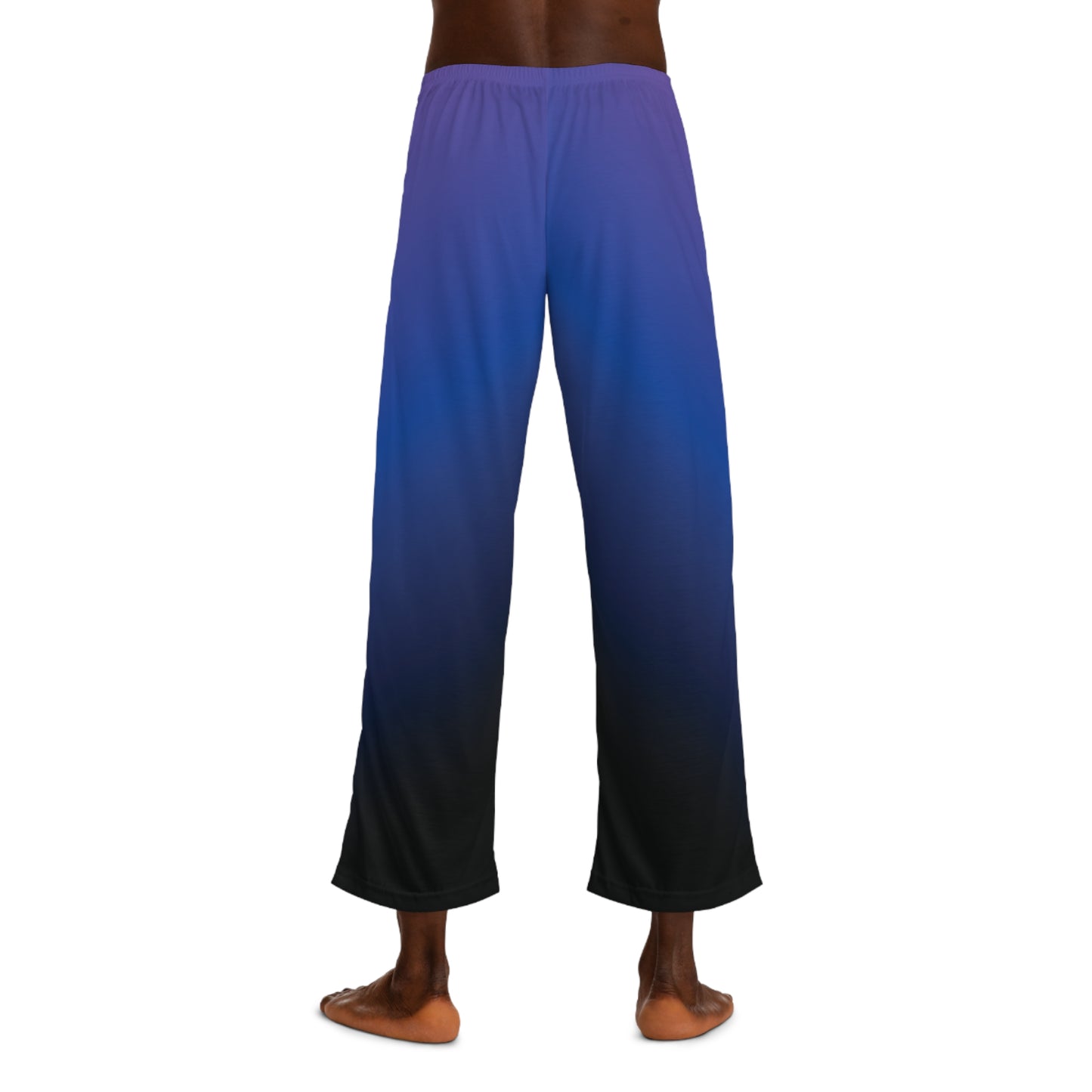 Men's Purple & Blue Gradient Pajama Pants