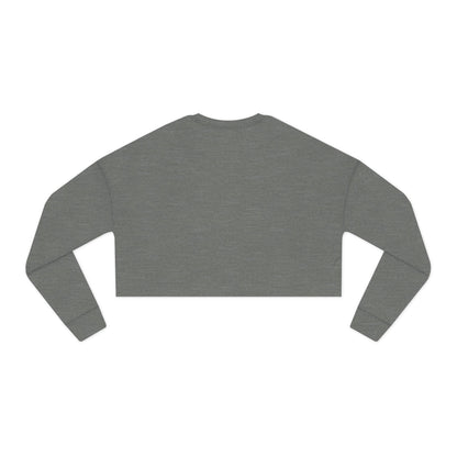 "Hibernate Now, Socialize Never Cropped Sweater