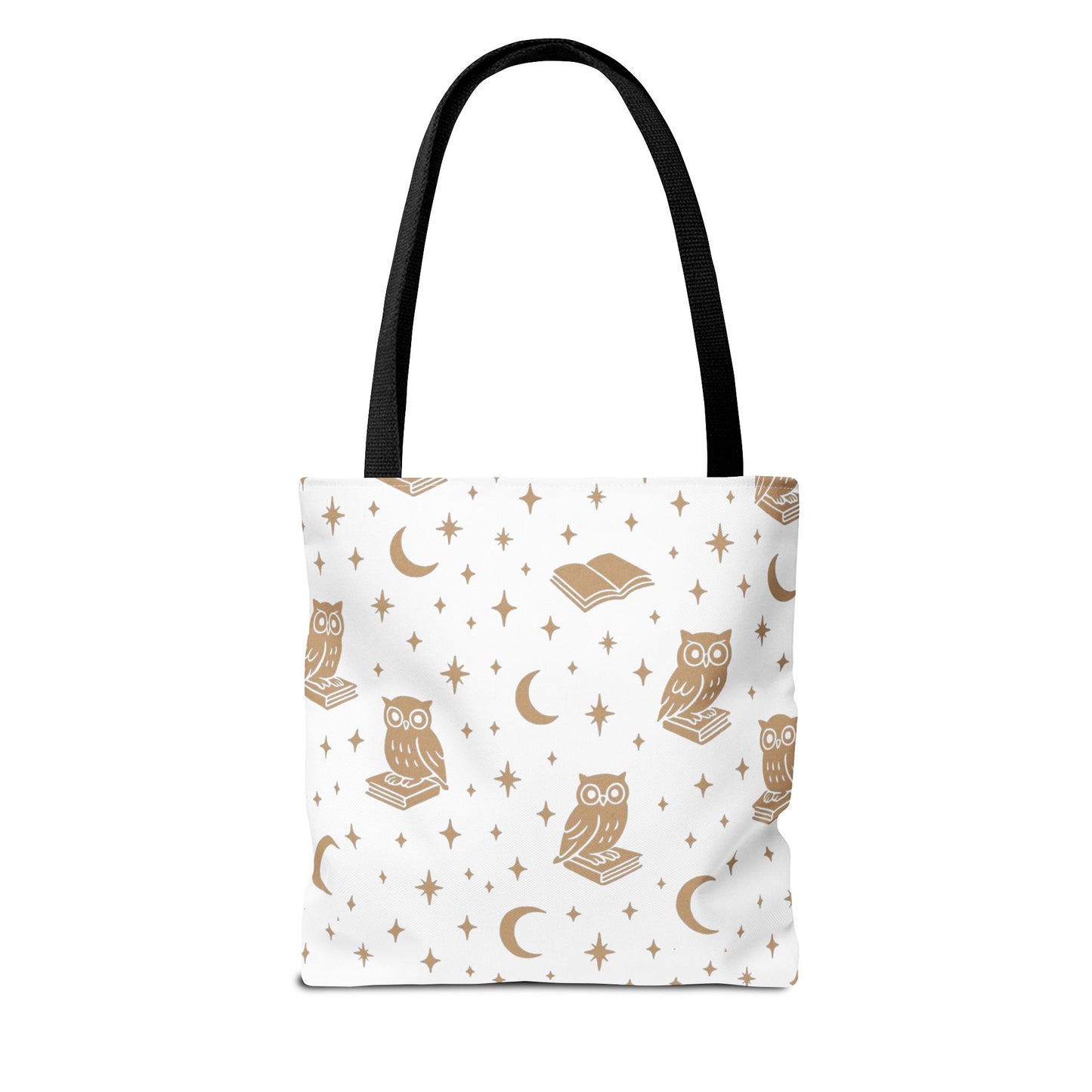 Cozy Is My Lifestyle Owl Print Tote Bag